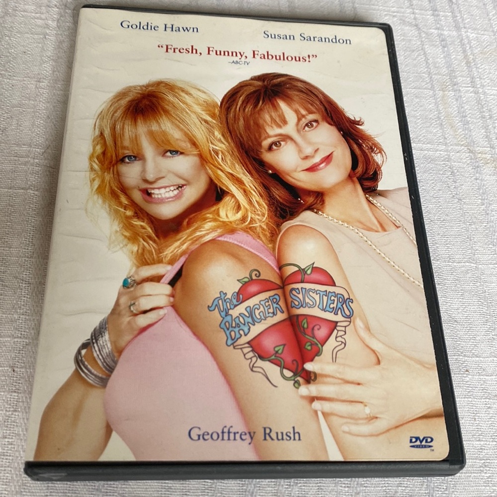🎬PRICING🎬 The Banger Sisters DVD with Goldie Hawn & Susan Sarandon